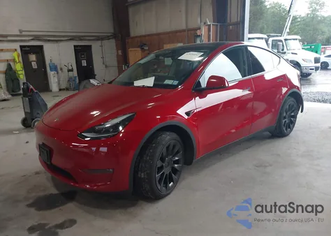 2023 Tesla Model Y Awd/Long Range Dual Motor All-Wheel Drive из США, поврежденный, VIN 7SAYGDEE9PF855028